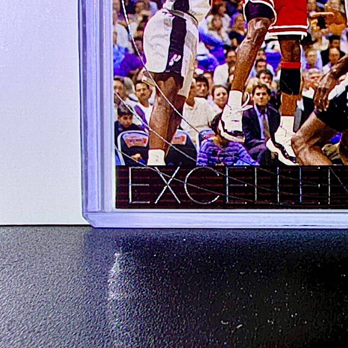 Michael Jordan 1996-97 Upper Deck Excellence #165 Basketball Card Chicago Bulls