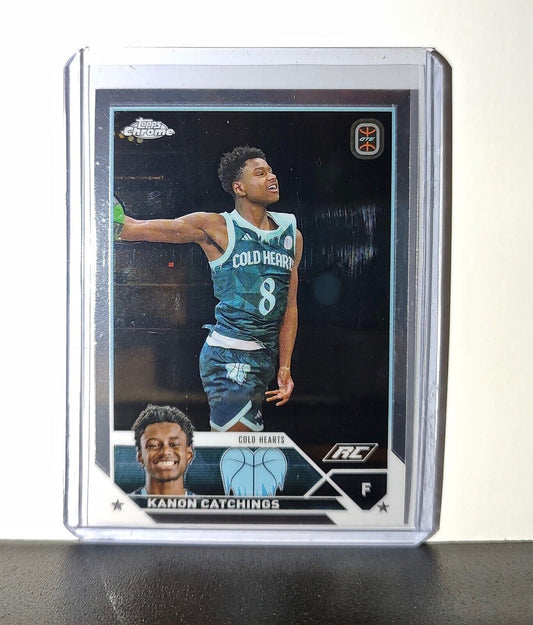 Kanon Catchings Rookie Card 2023-24 Topps Chrome Overtime #48 Cold Hearts