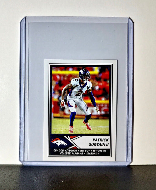 Patrick Surtain II 2024 Panini NFL Sticker #246 Denver Broncos