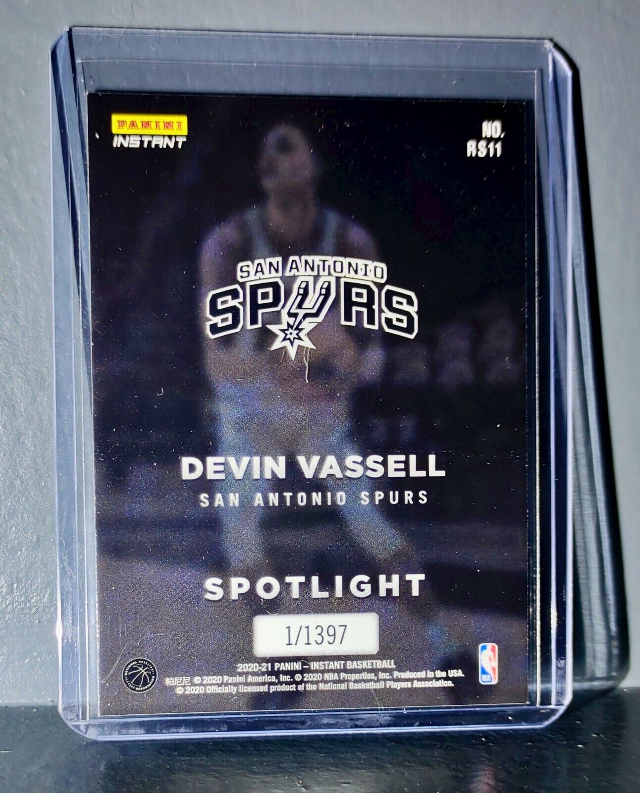 Devin Vassell Rookie Spotlight 2020-21 Panini NBA #11 Basketball Card 1 of 1397