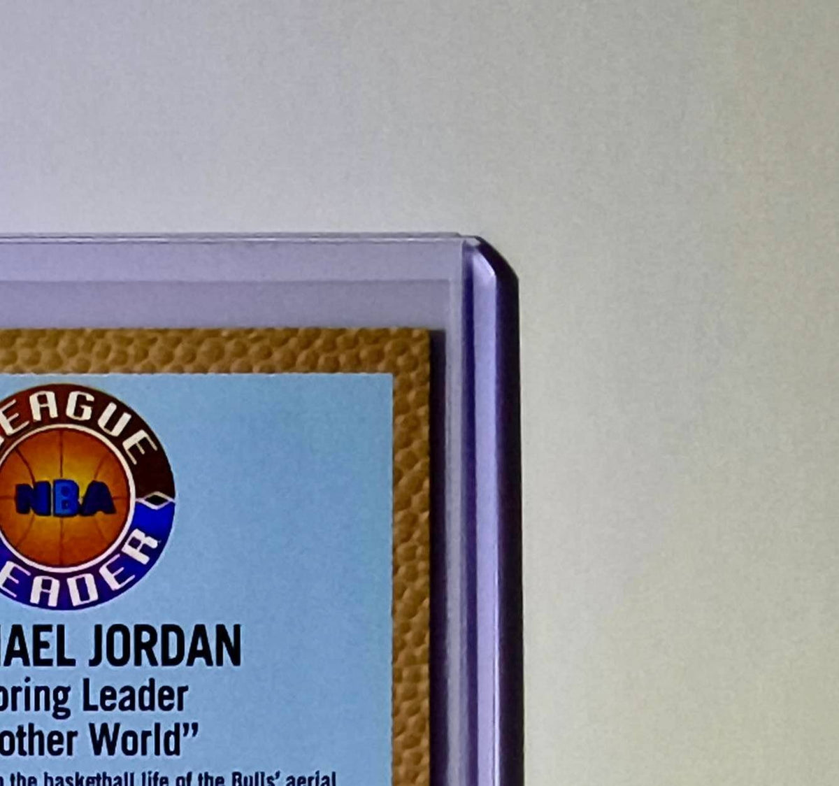Michael Jordan 1992-93 Fleer League Leader #238 Basketball Card Chicago Bulls