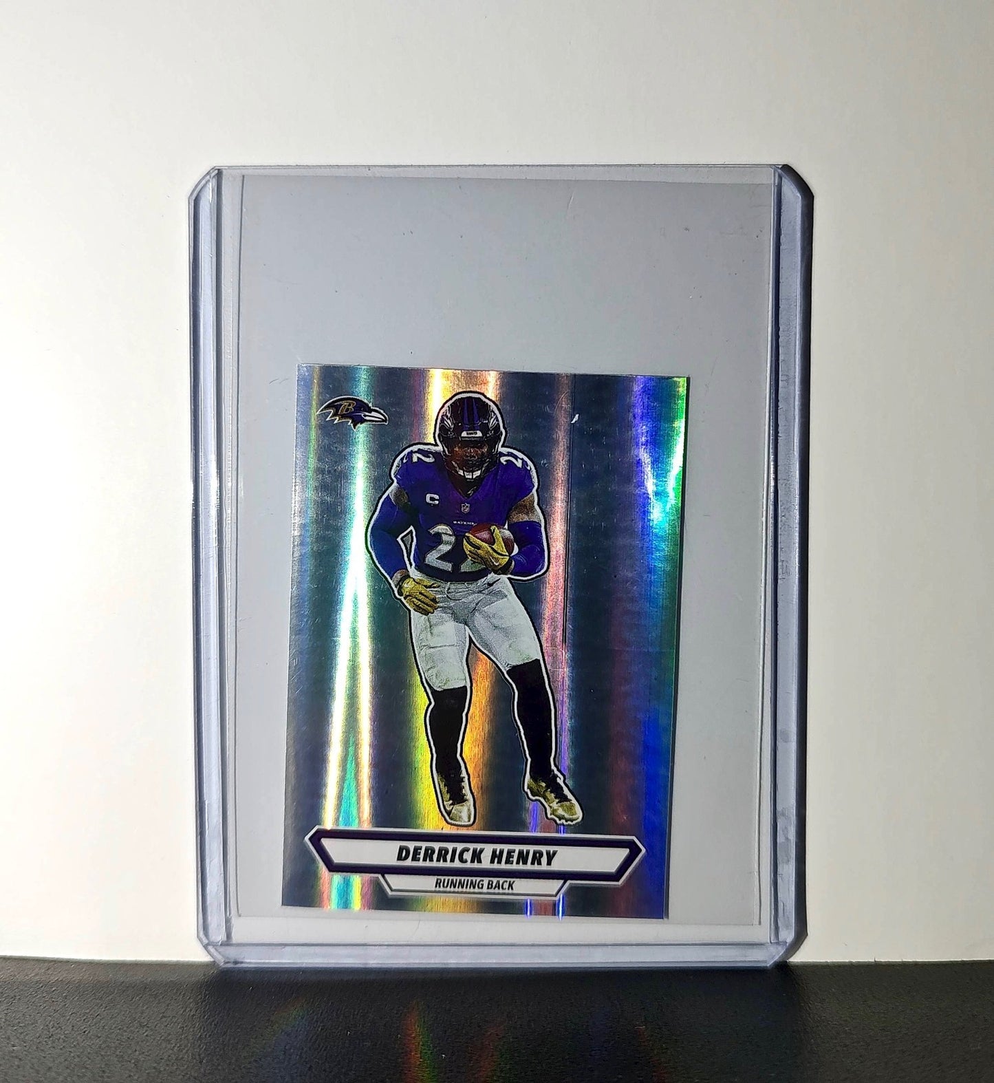 Derrick Henry 2025 Panini NFL #117 Foil Sticker Baltimore Ravens