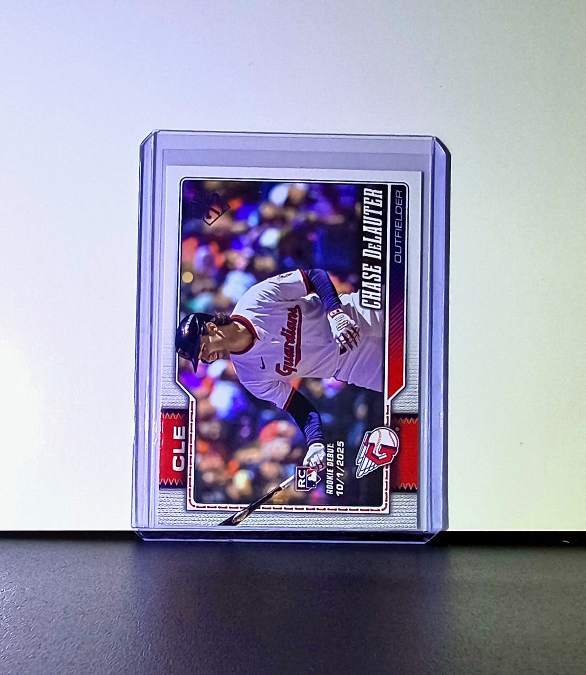 Chase DeLauter Rookie 2026 Topps Update MLB #US113 Card Cleveland Guardians