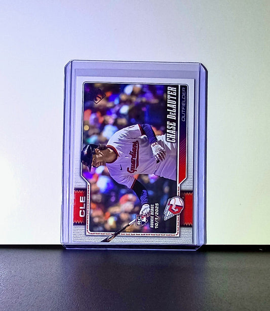 Chase DeLauter Rookie 2026 Topps Update MLB #US113 Card Cleveland Guardians