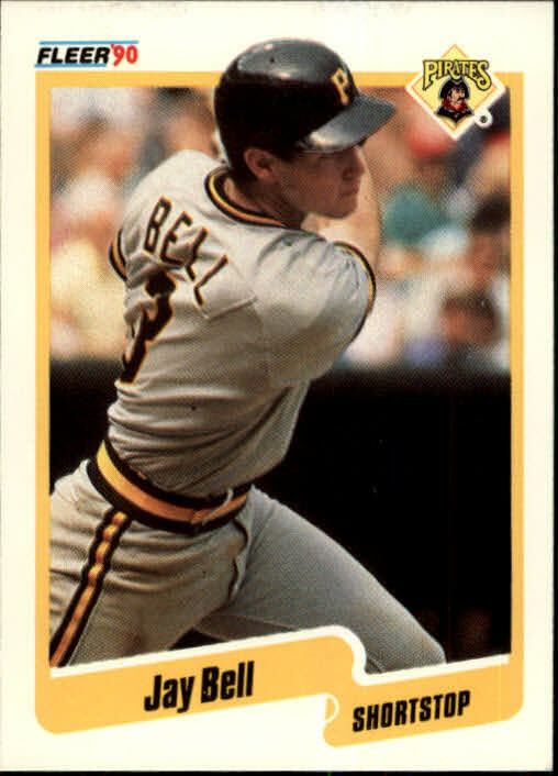 1990 Jay Bell Fleer Baseball Card #459
