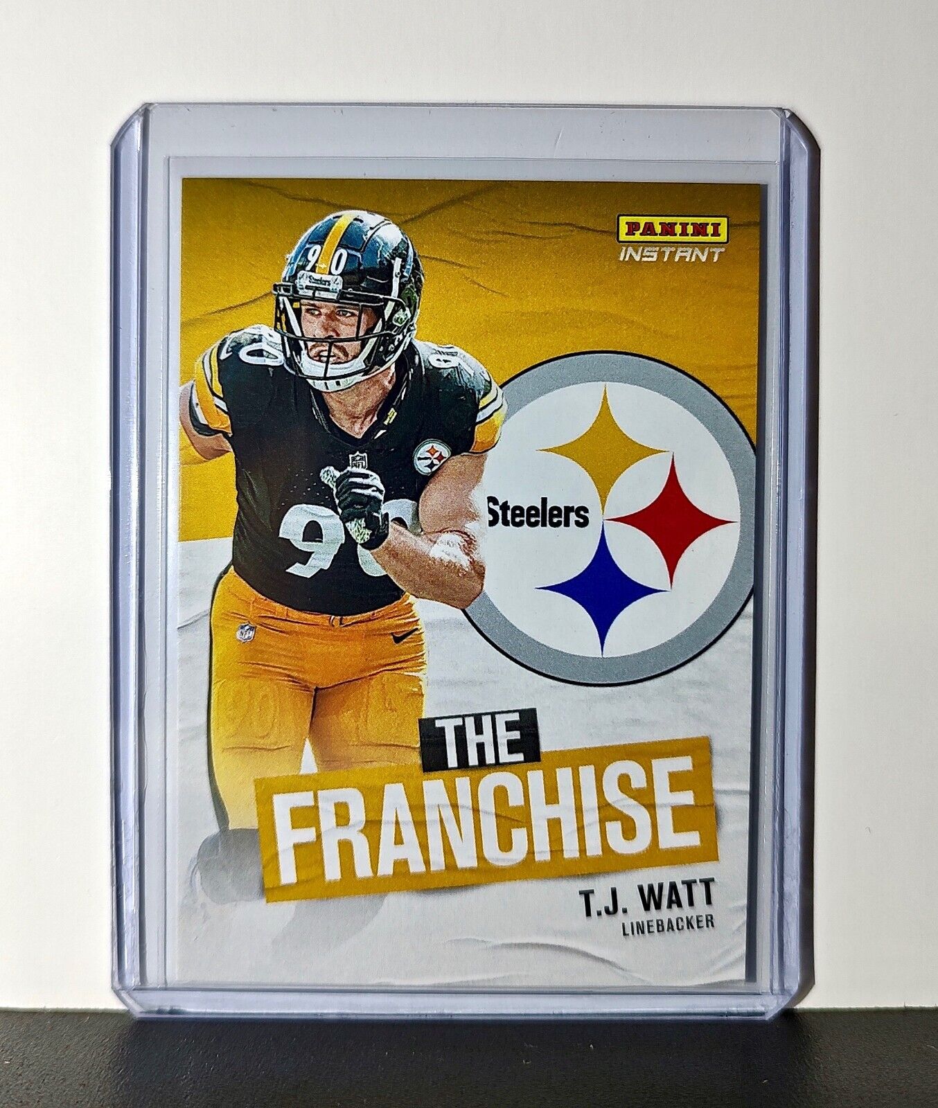 T.J. Watt 2024 Panini The Franchise NFL #6 Football Card Steelers 1 of 319