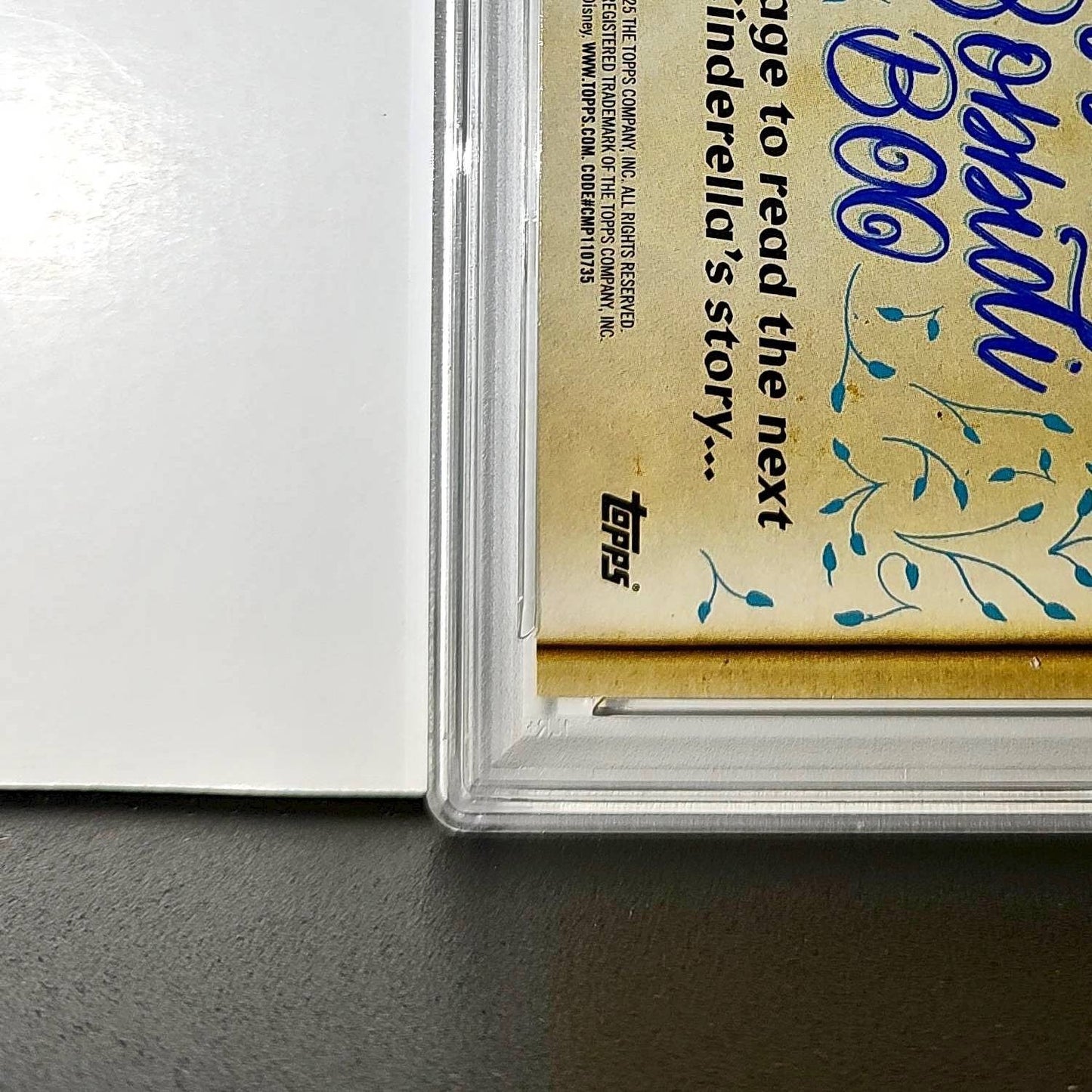 The magic words make a new dress! 2025 Topps Disney #C75-13 PSA 9