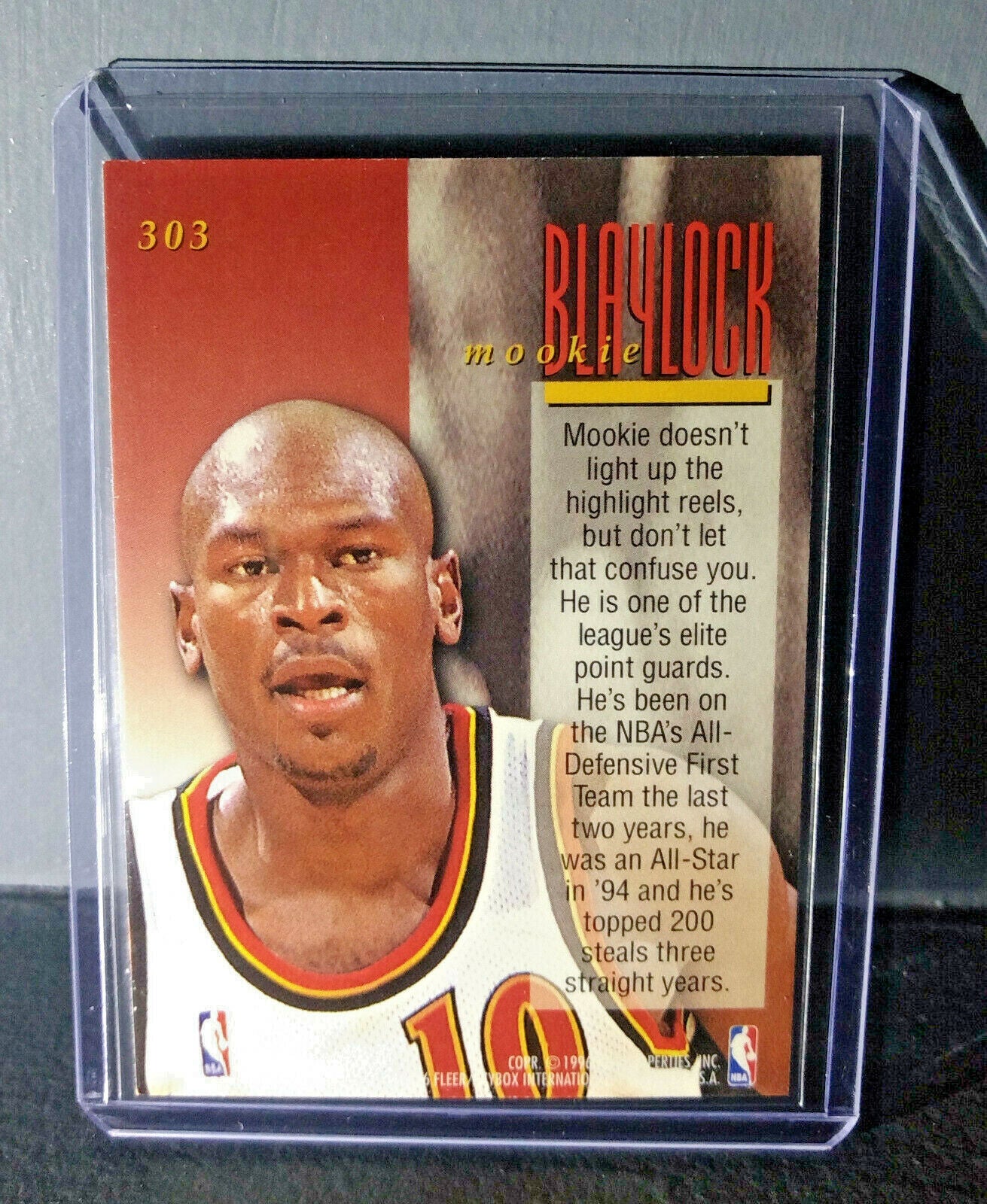 1995-96 Mookie Blaylock #303 Ultra Encore Basketball Card 