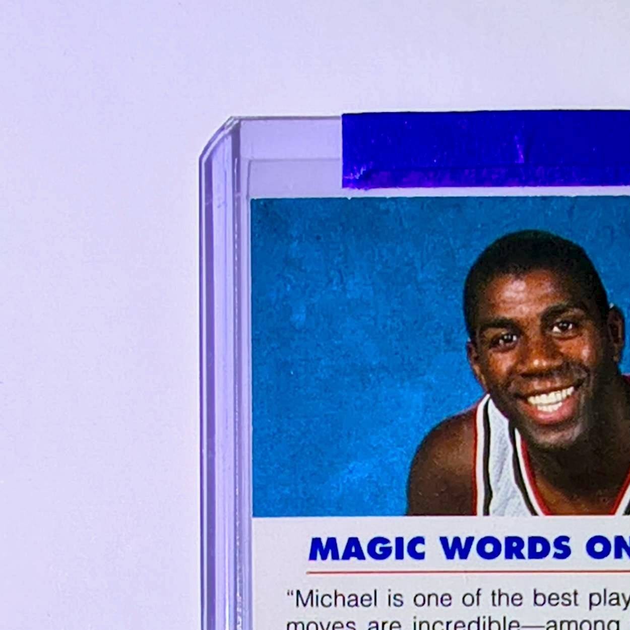 Michael Jordan Magic Johnson 1992-93 Skybox USA Basketball #105 Card Bulls
