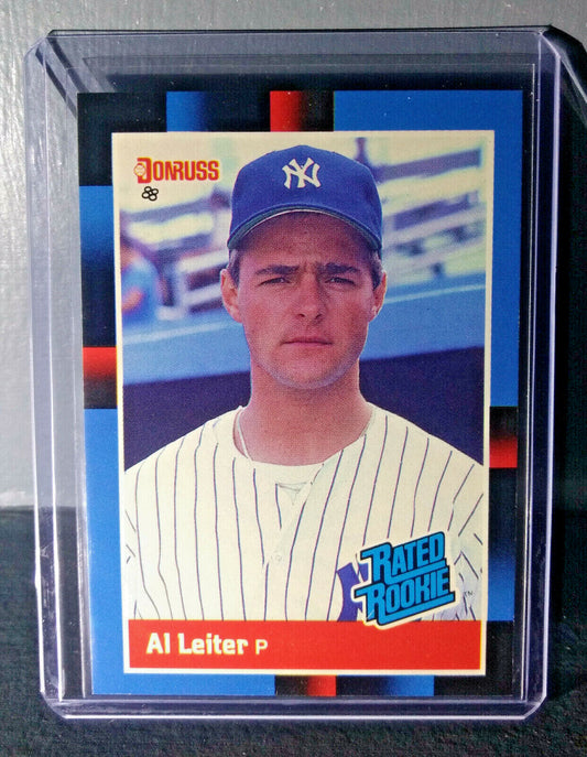 1988 Al Leiter Donruss Rated Rookie #43 Baseball Card