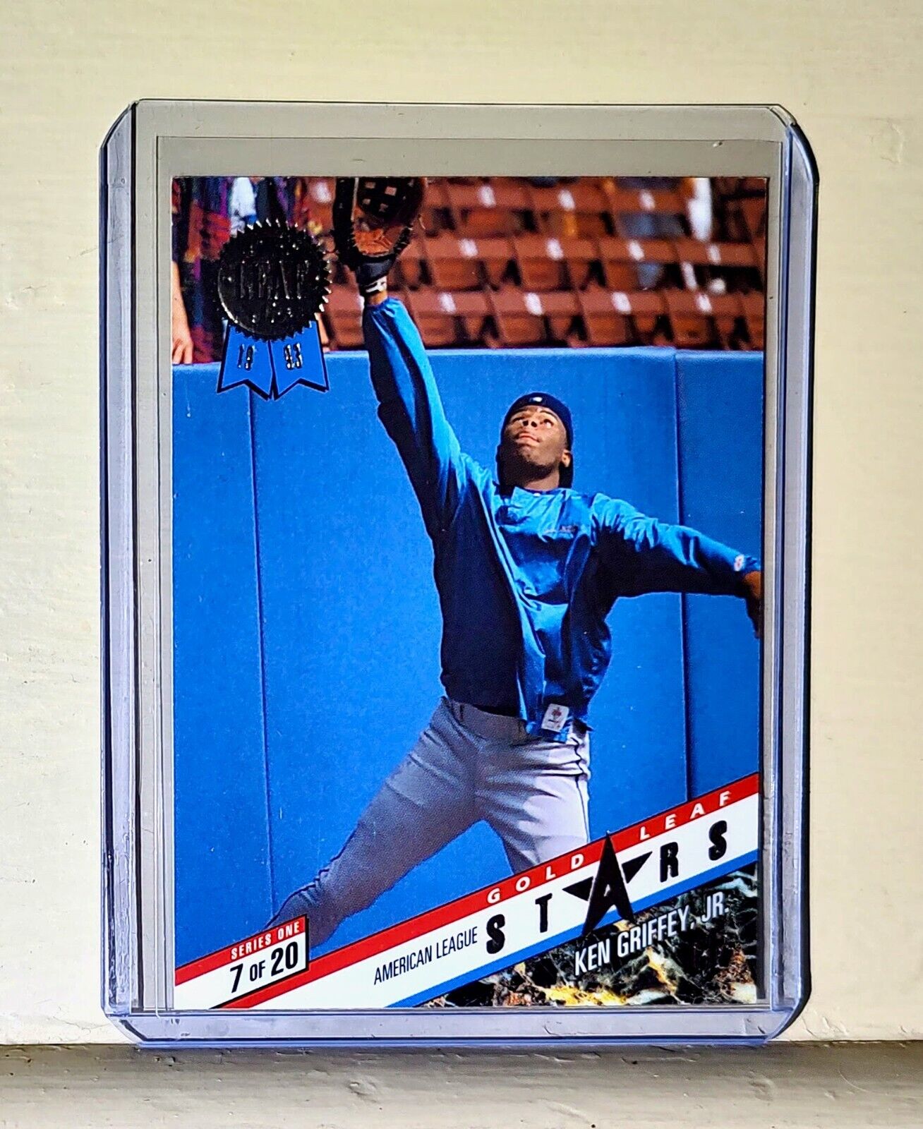 1993 Andy Van Slyke / Ken Griffey, Jr. Leaf Baseball Card #7