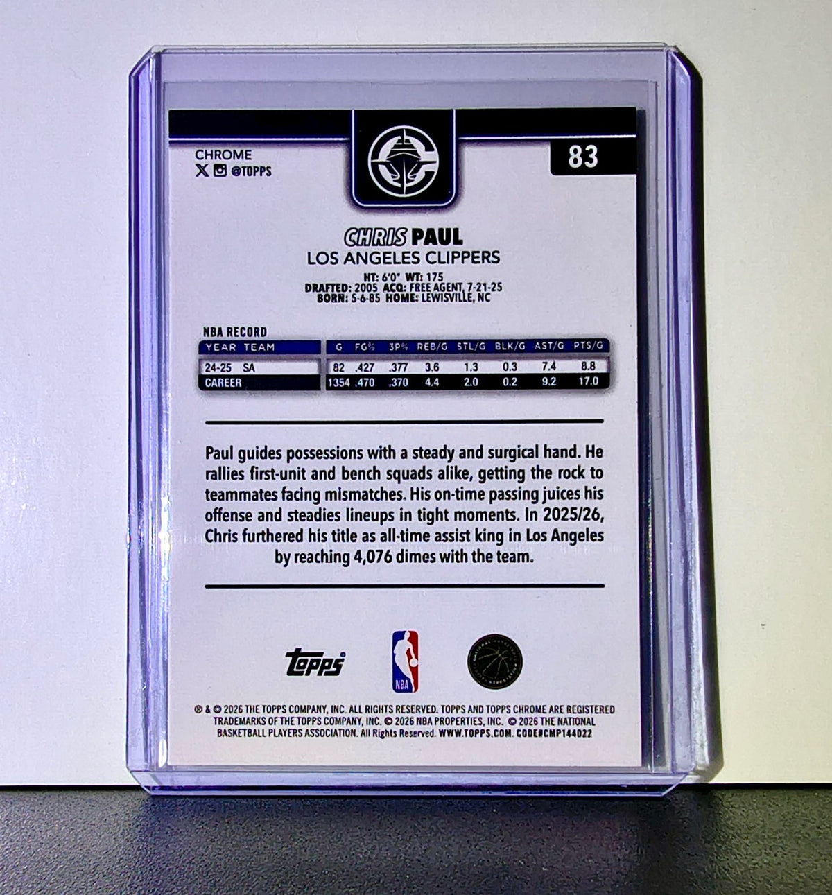 Devin Vassell 2025-26 NBA Topps Chrome Update #83 Basketball Card Spurs