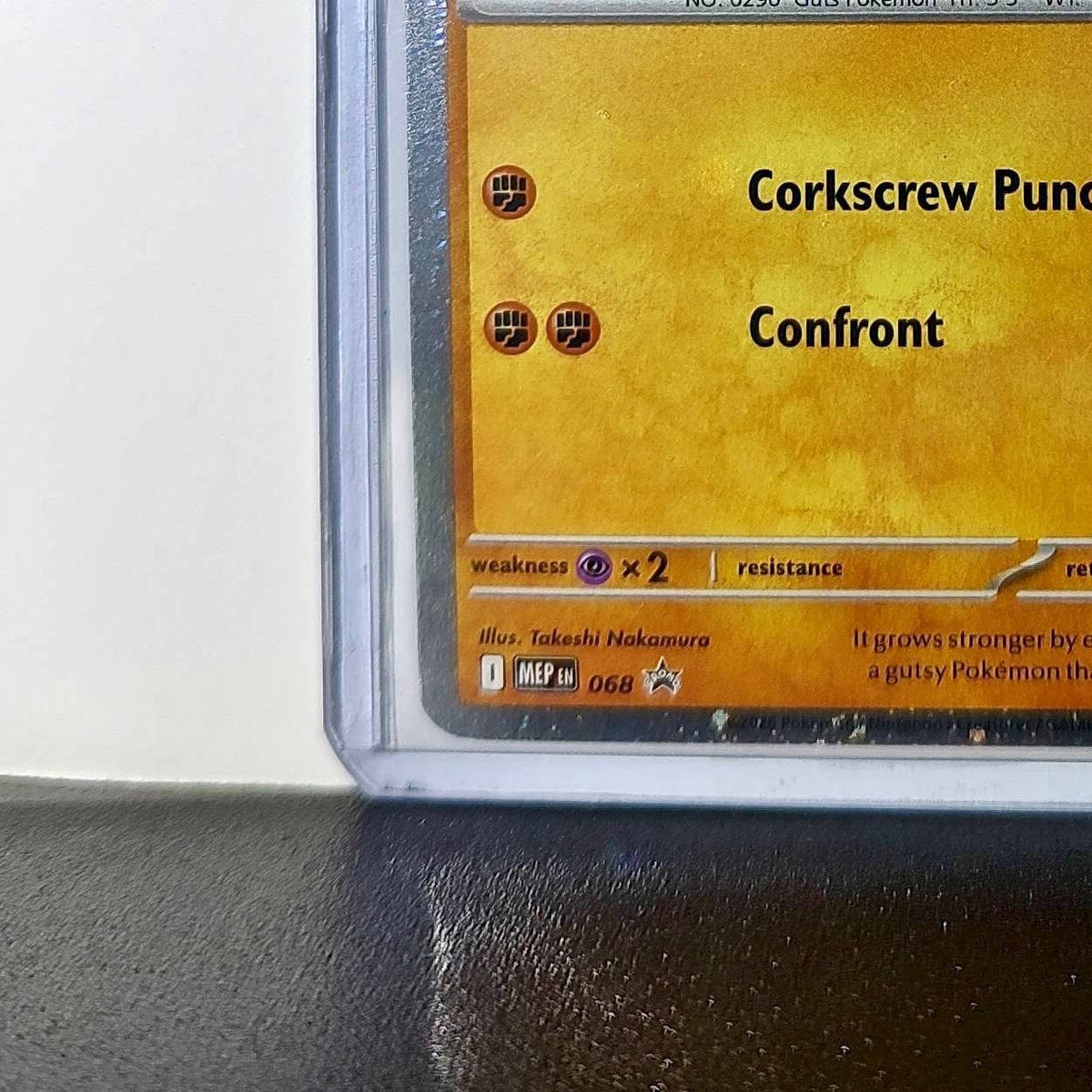 Pokemon Makuhita HP80 Basic 068 Fighting 2025 Perfect Order Mega Evolution