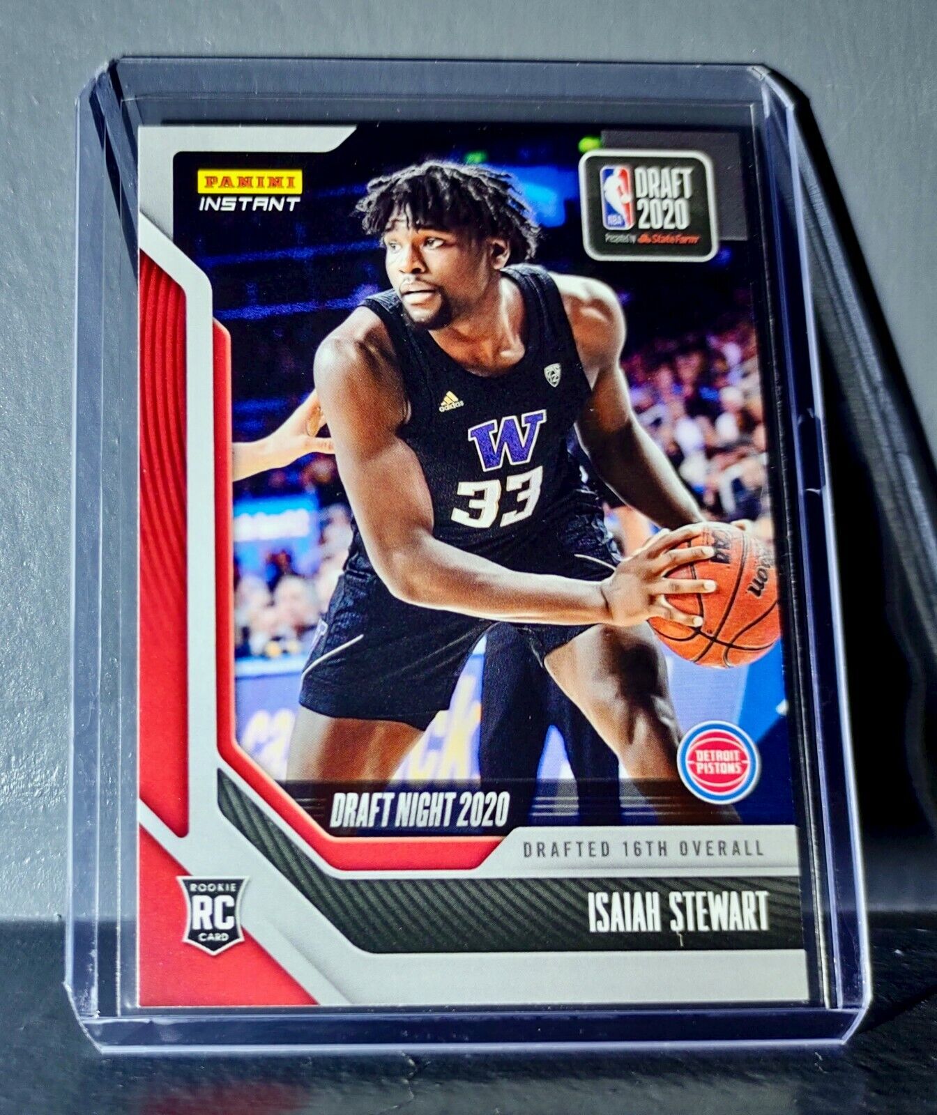 Isaiah Stewart 2020-21 Panini Draft Night #36 Basketball Rookie Card 1 of 281