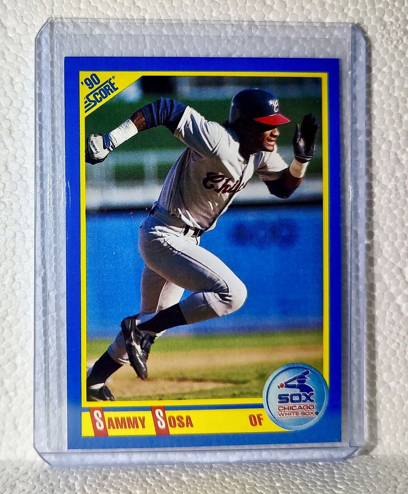 Sammy Sosa 1990 Score MLB #558 Baseball Card Chicago White Sox