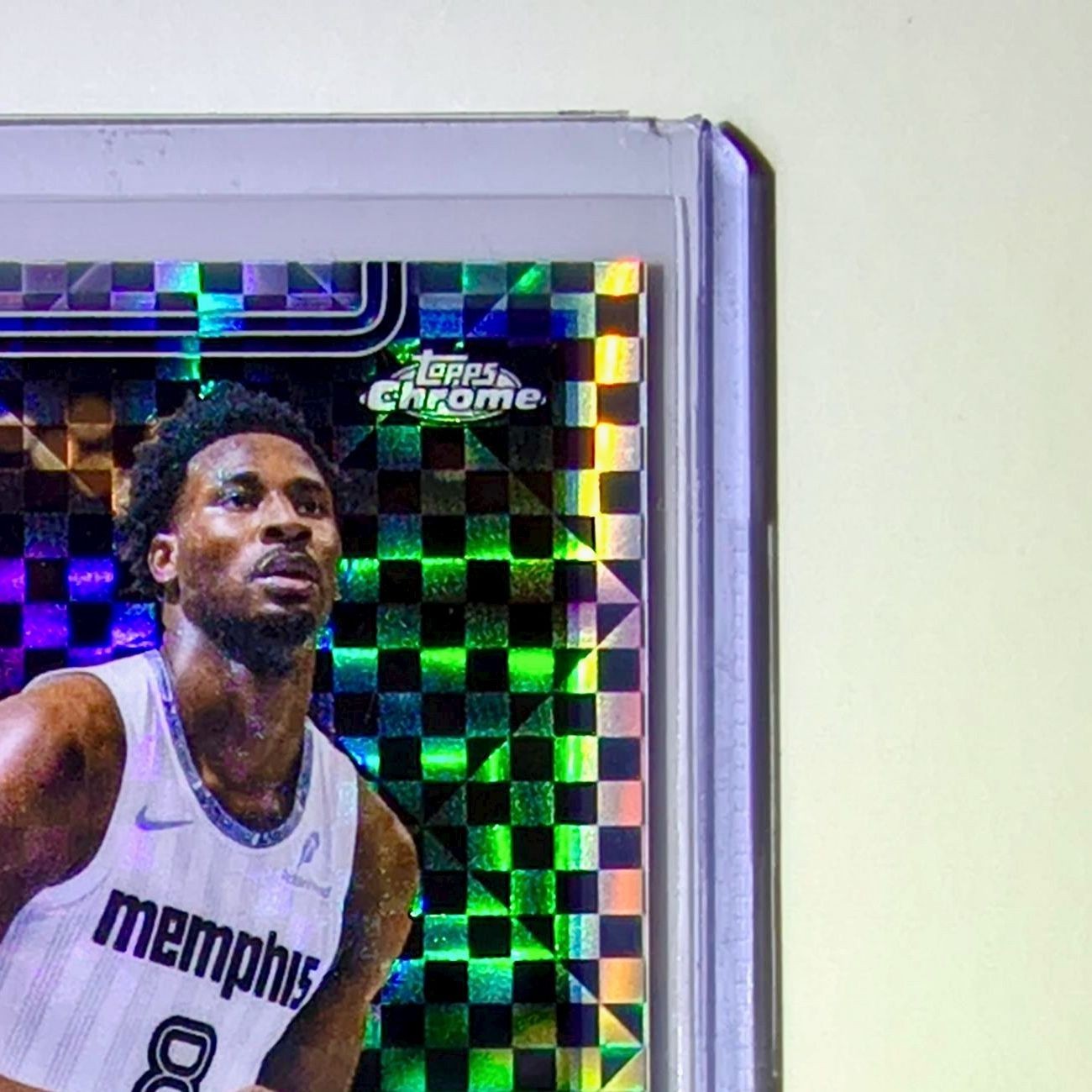 Jaren Jackson Jr. 2025-26 NBA Topps Chrome Update X-Fractor #28 Card Grizzlies