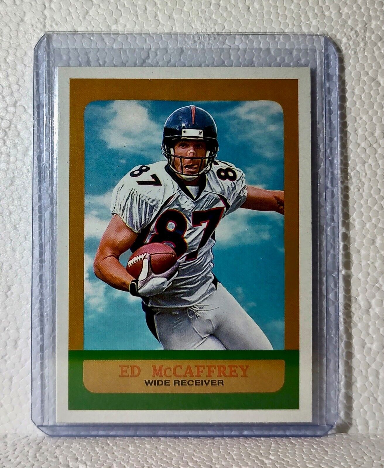 Ed McCaffrey 2023 Topps NFL #374 Composite Football Card Denver Broncos