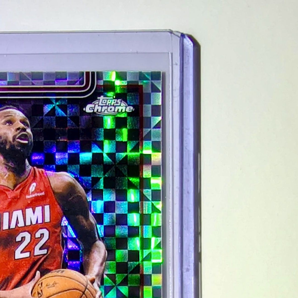 Andrew Wiggins 2025-26 NBA Topps Chrome Update X-Fractor #128 Card Miami Heat