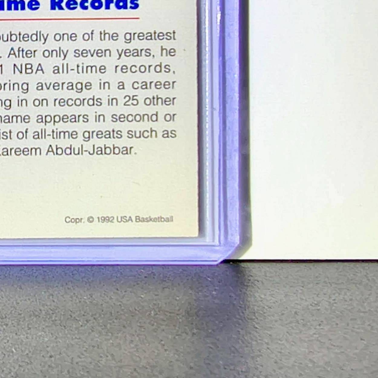 Michael Jordan 1992-93 Skybox USA Basketball #45 HOF Xe1X 1