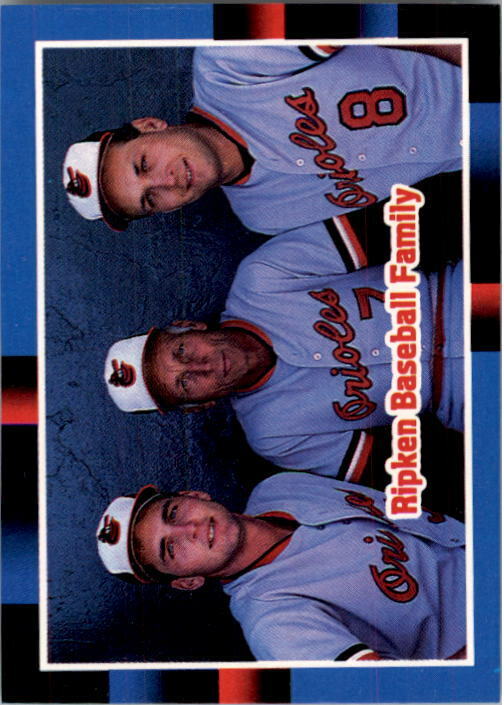 1988 The Ripken Family Donruss Baseball Card #625