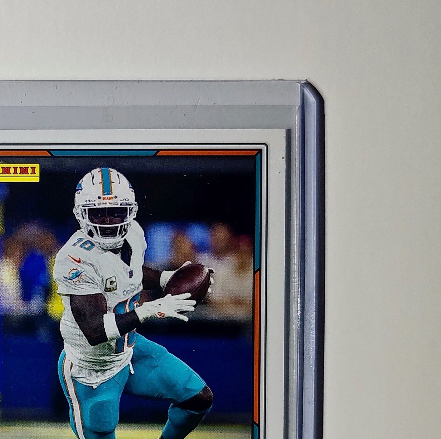 Tyreek Hill 2025 Panini NFL #57 Sticker Card Miami Dolphins