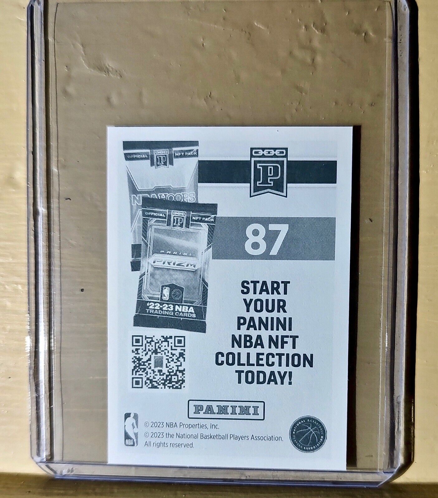 2023-24 Cason Wallace Panini NBA Draft Rookie Basketball #87 Sticker