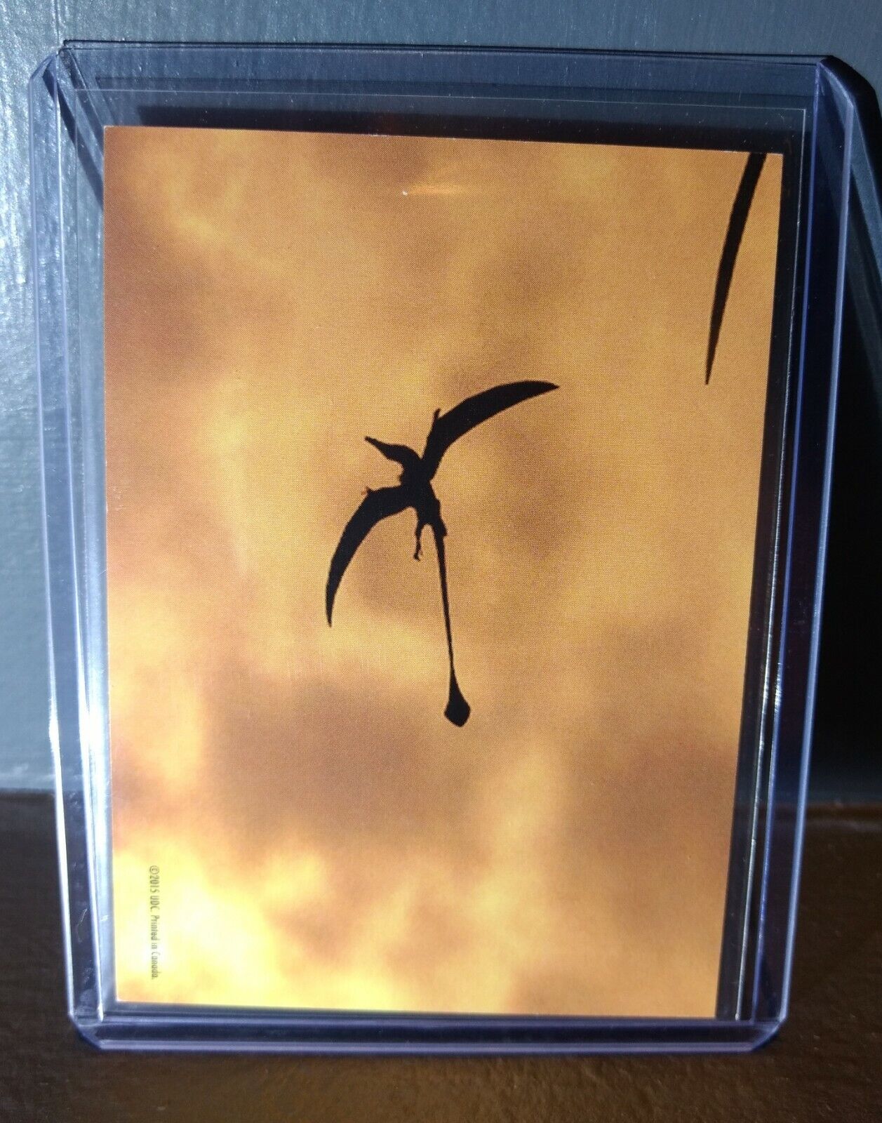 2015 Upper Deck Dinosaurs Velociraptor #S-6 Trading Sticker Card