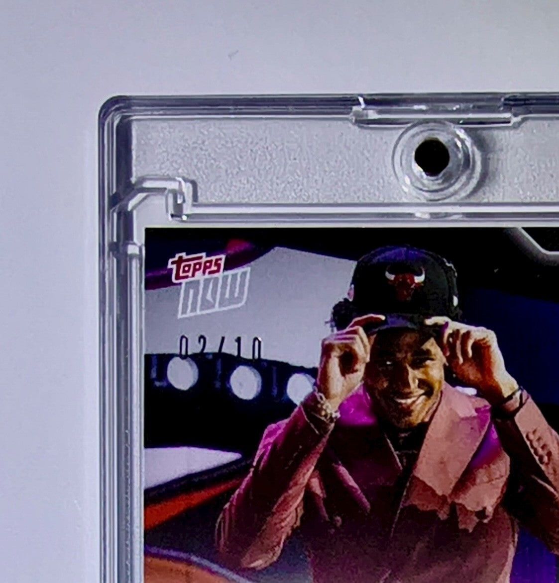 Dailyn Swain 2026 Rookie NBA Topps Draft #OSWA-A Autograph Card Bulls 02/10