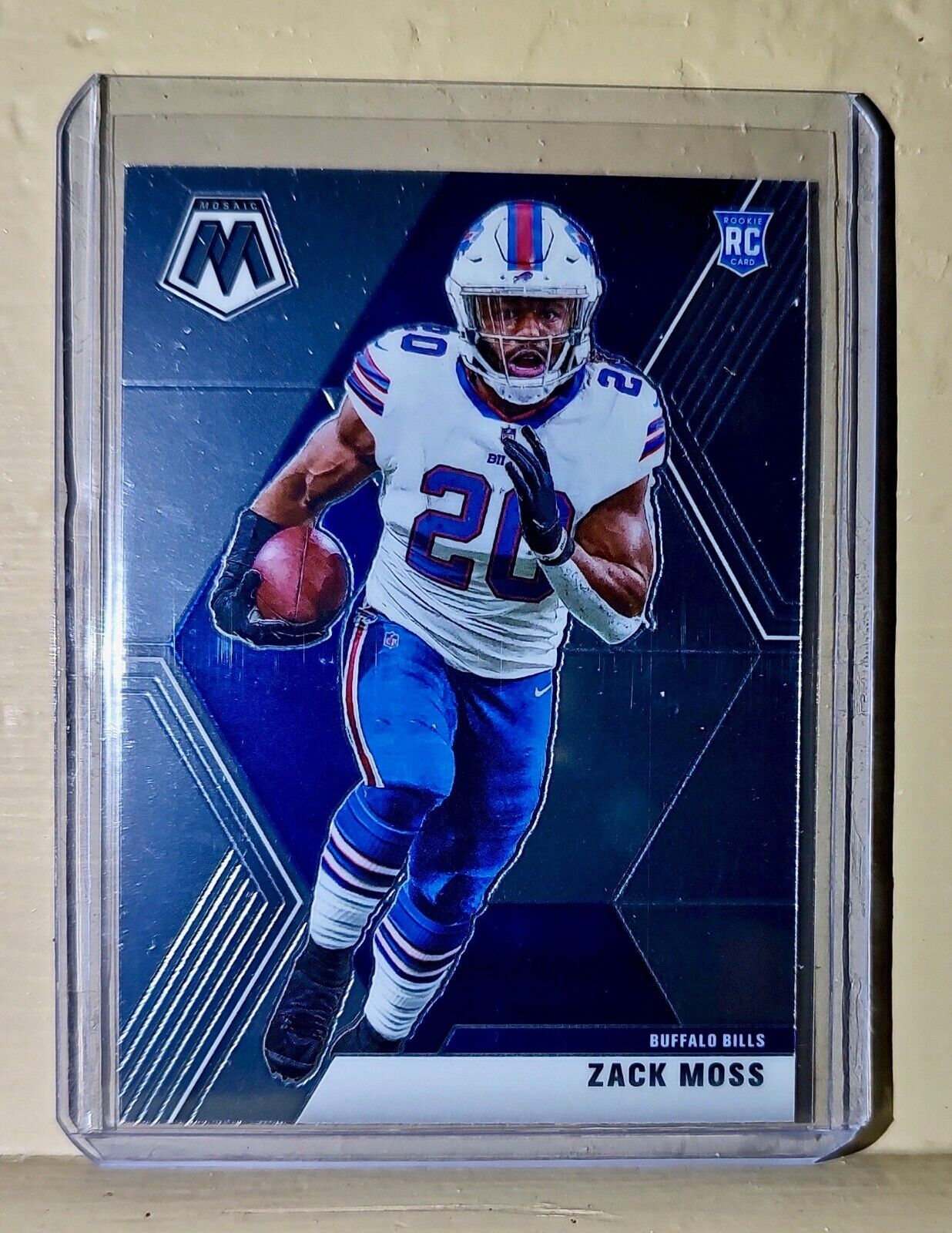 Zack Moss 2020 Panini Mosaic Football #308 NFL Rookie Card Bills