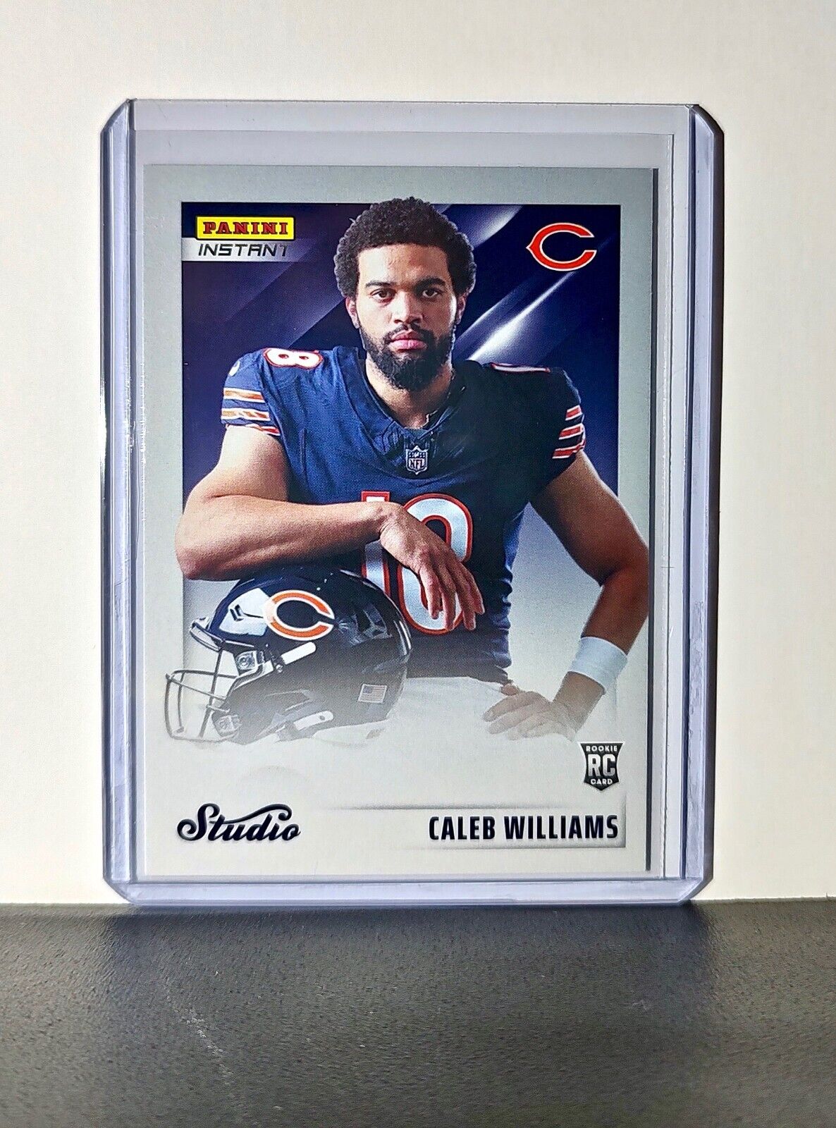 Caleb Williams 2024 Panini NFL Studio Rookies #33 Card Chicago Bears 1/1672