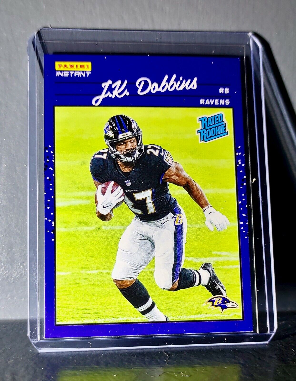 JK Dobbins 2020 Panini NFL Rated Rookie Retro #23 Rookie Football Card 1/2044