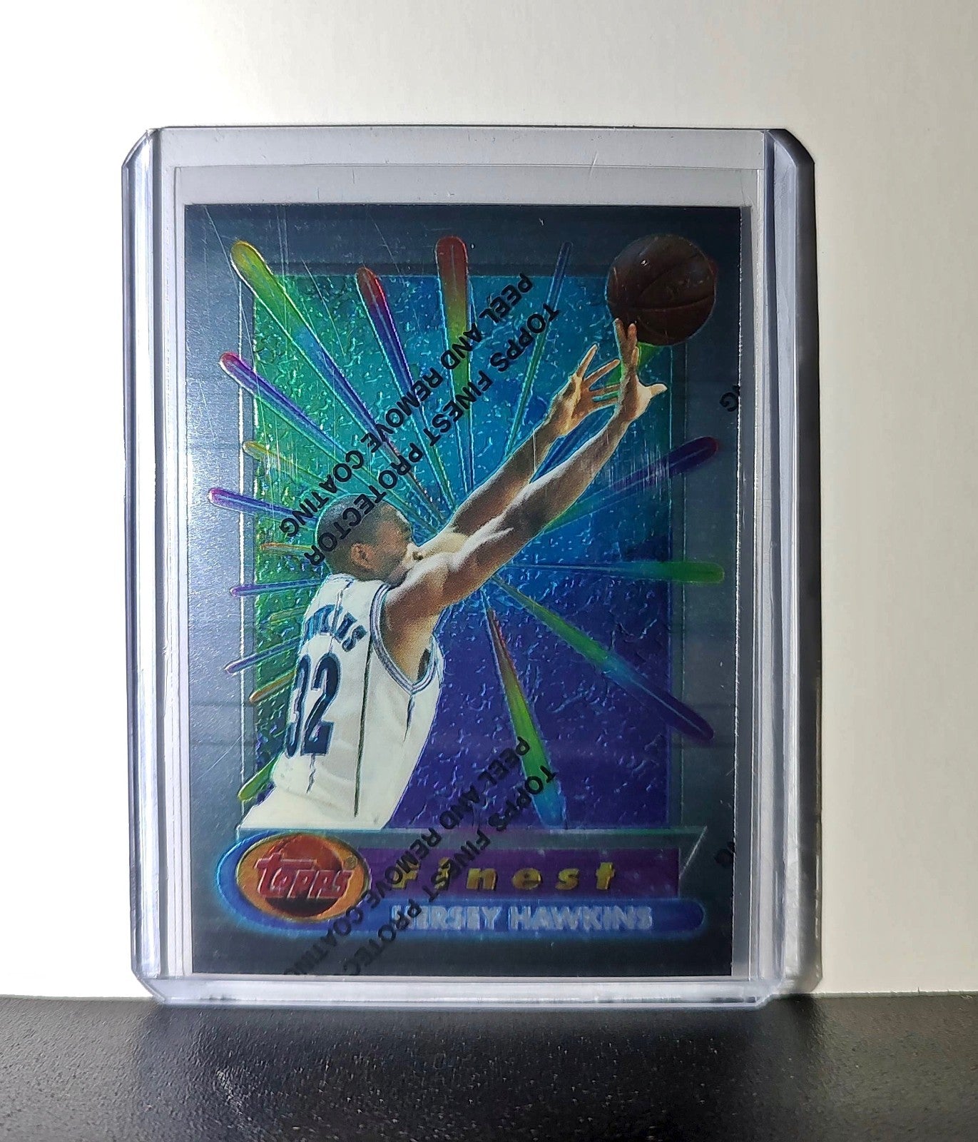 Hersey Hawkins 1994-95 Topps Finest #302 Basketball Card