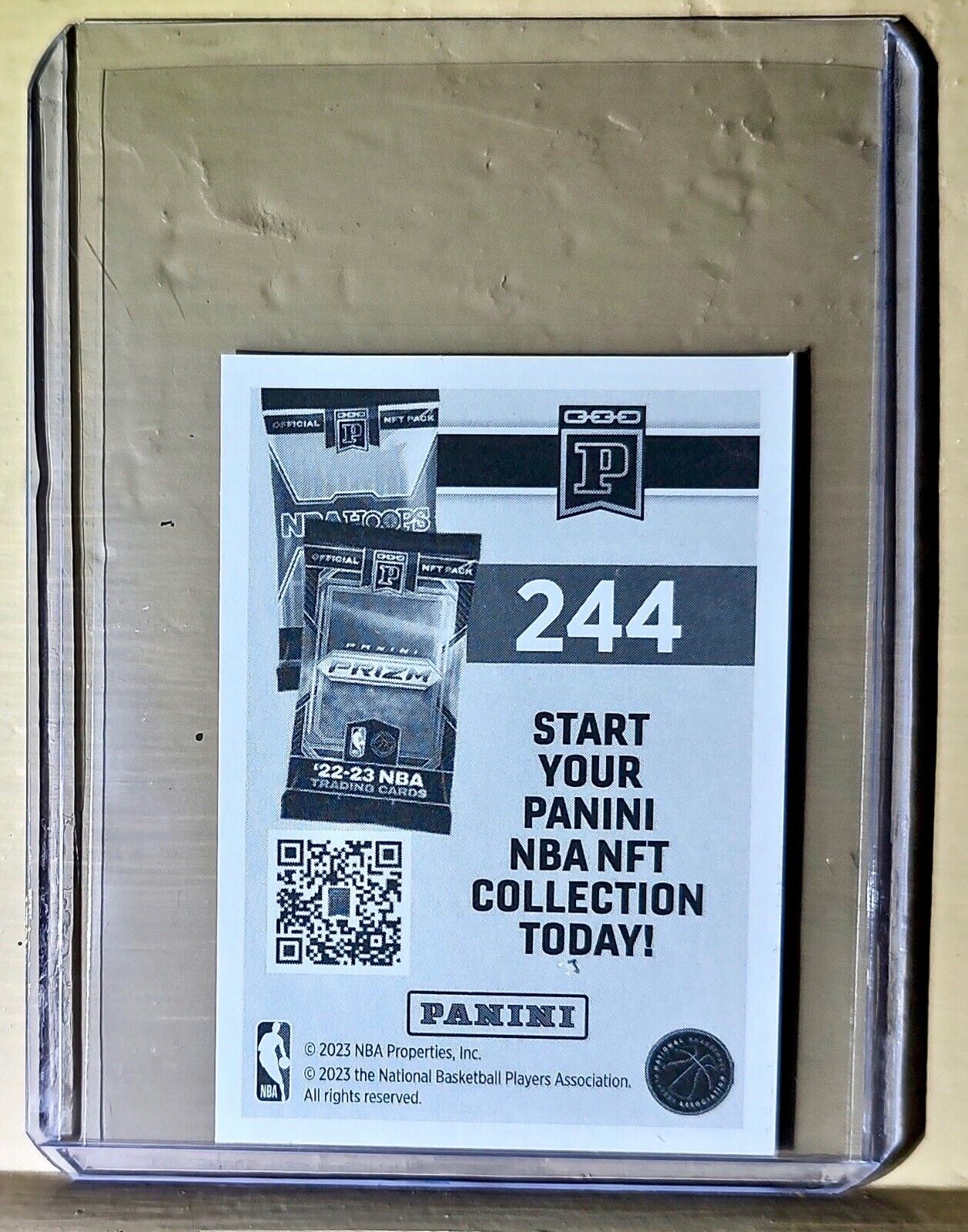 2023-24 Franz Wagner Panini NBA Basketball #244 Sticker Orlando Magic