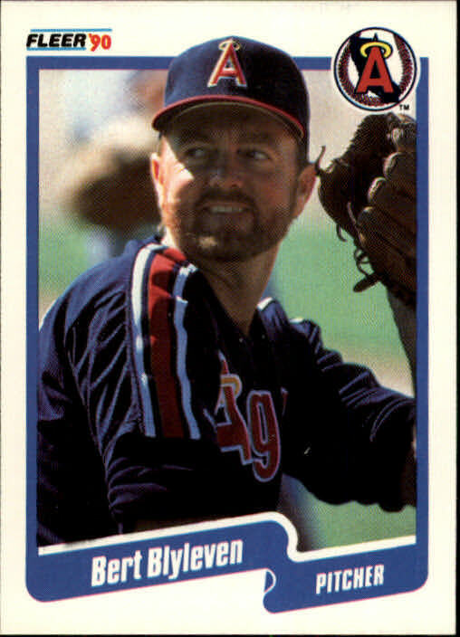 1990 Bert Blyleven Fleer Baseball Card #128