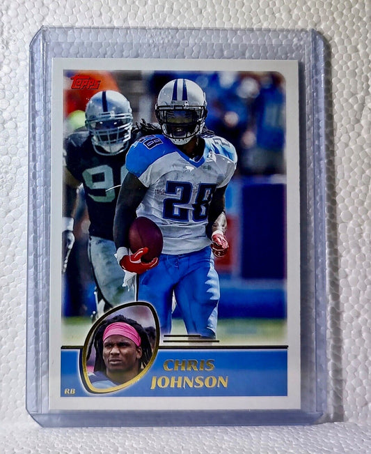 Chris Johnson 2023 Topps NFL #438 Composite Football Card Cincinnati Bengals