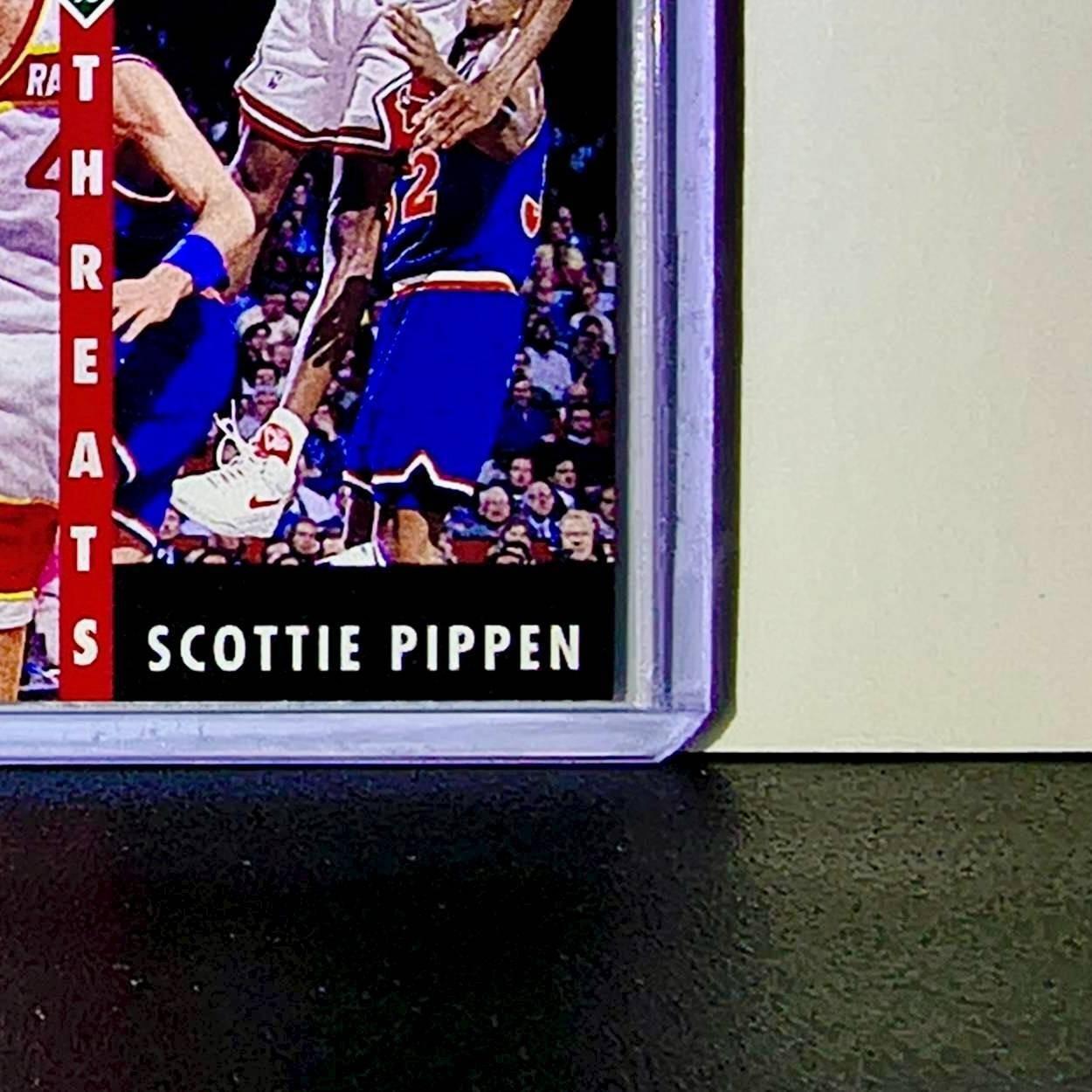 Michael Jordan Scottie Pippen 1992-93 Upper Deck Scoring Threats #62 Card Bulls