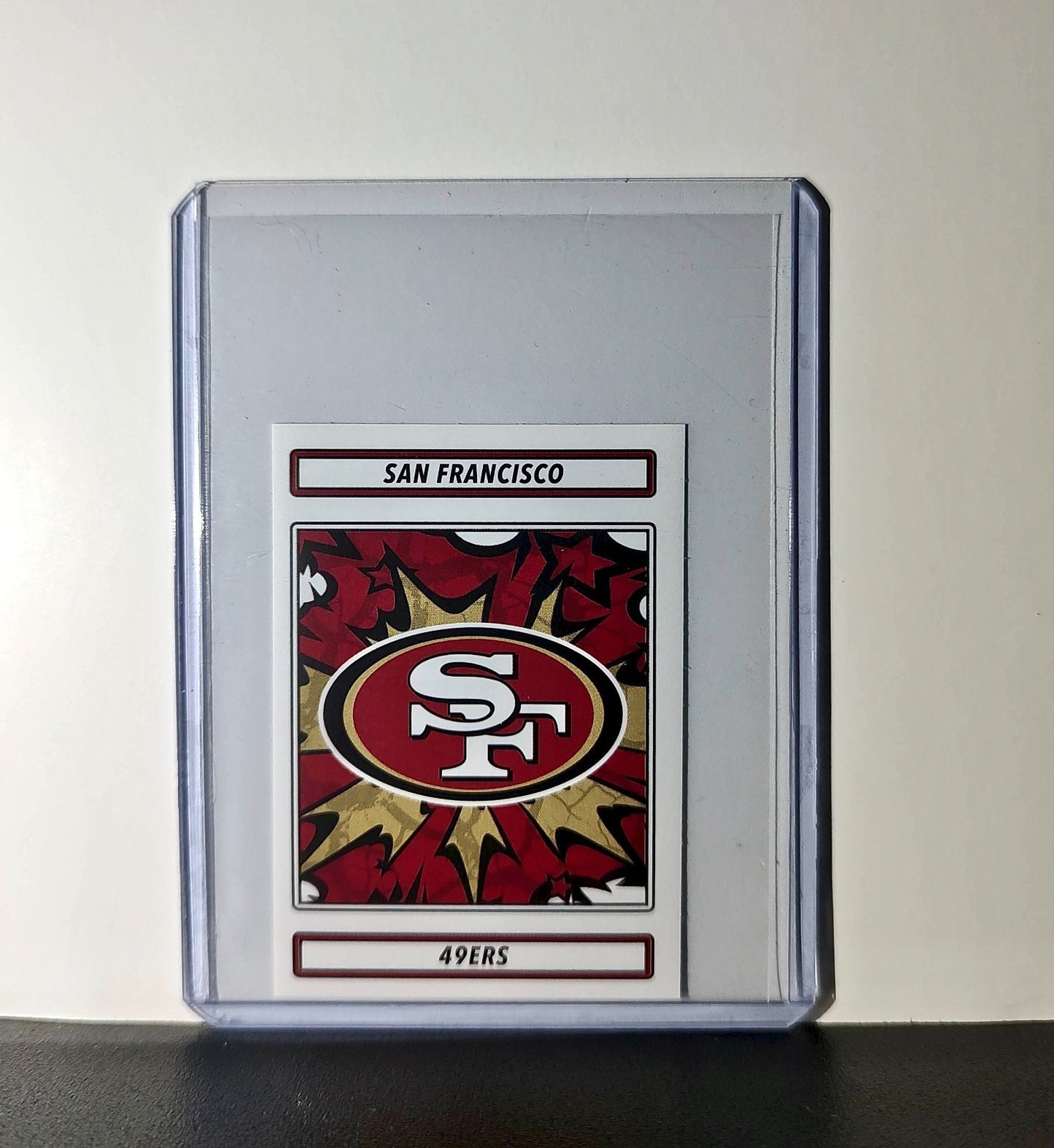 San Francisco 49ers Logo 2025 Panini NFL #534 Sticker