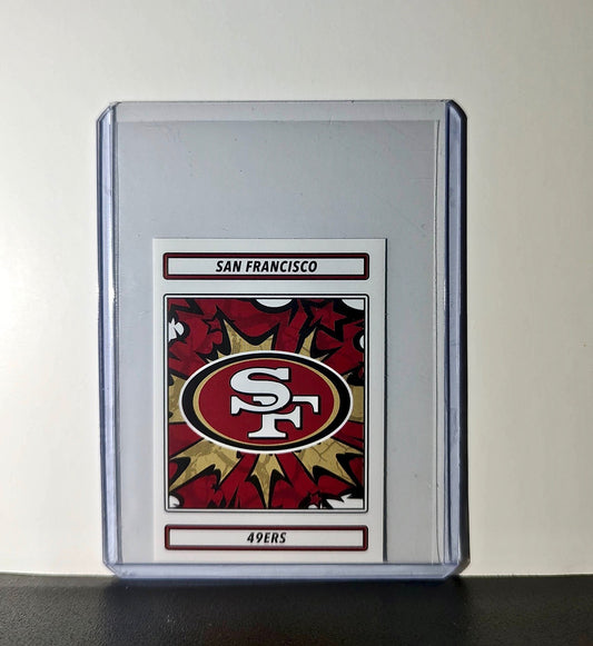San Francisco 49ers Logo 2025 Panini NFL #534 Sticker