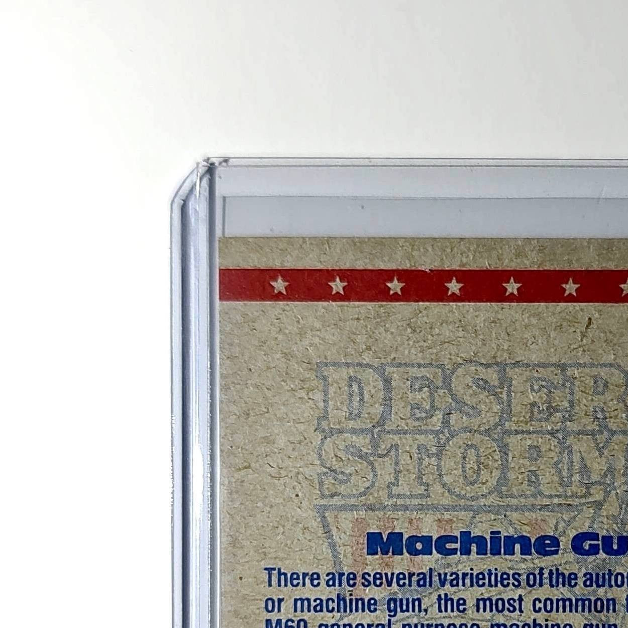 Machine Guns Ready 1991 Topps Desert Storm #78 Card