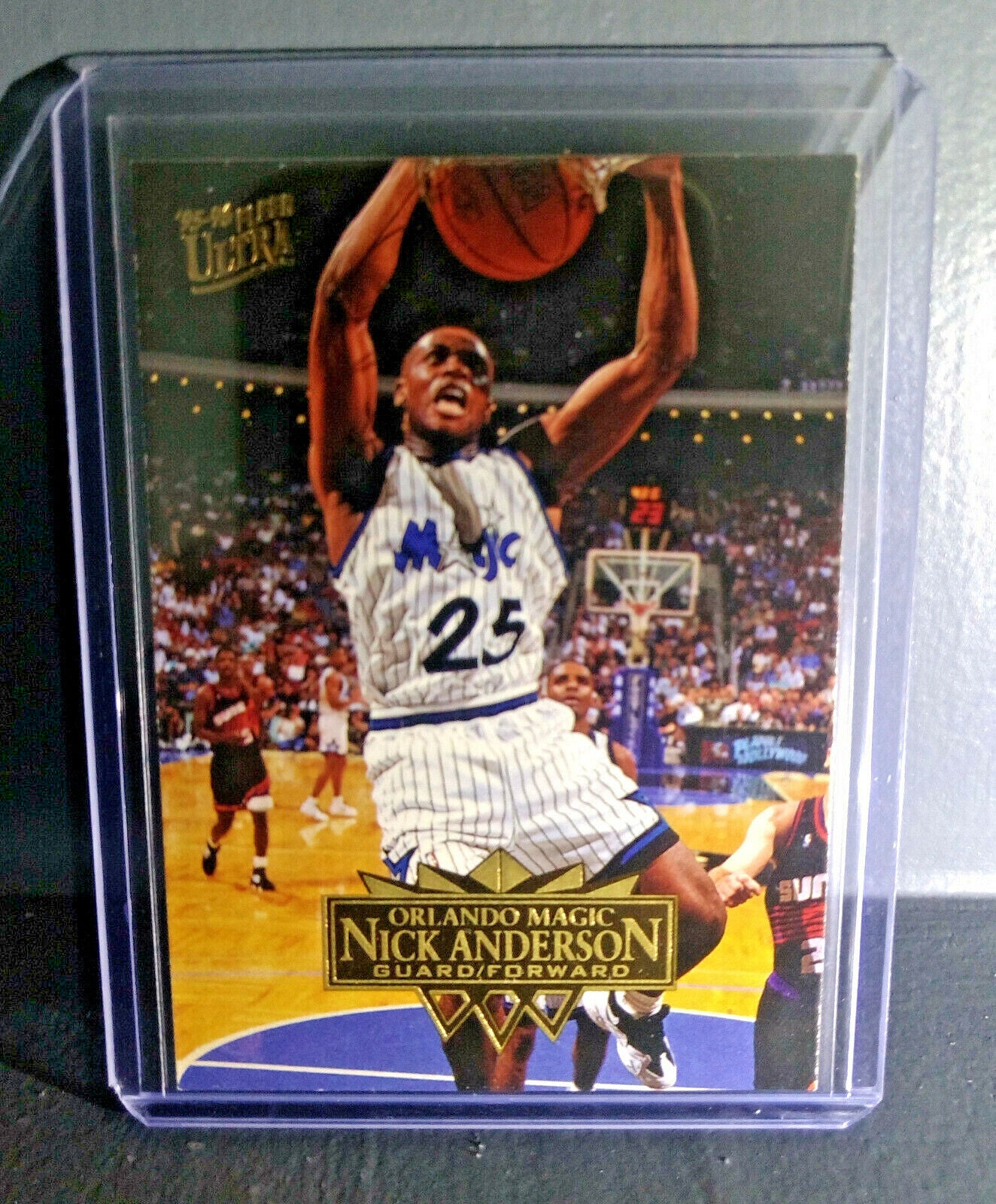 1995-96 Nick Anderson Fleer Ultra #123 Basketball Card