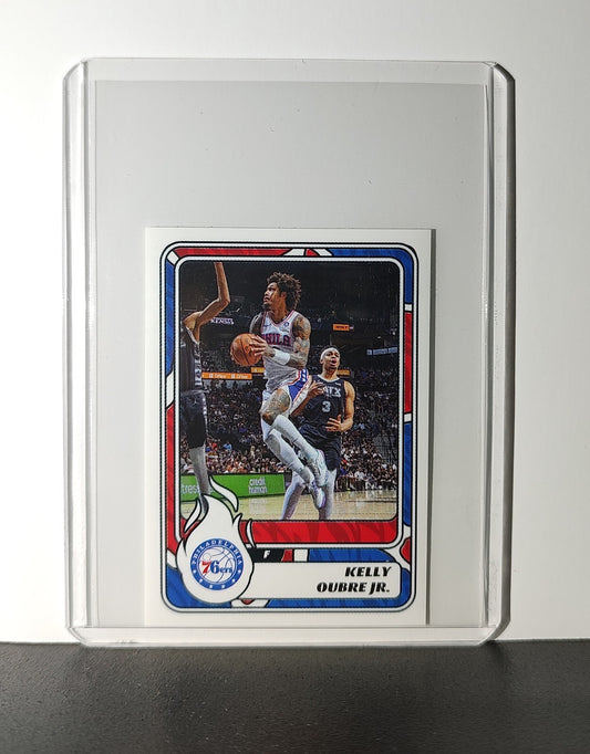 Kelly Oubre Jr. 2024-25 Panini NBA #258 Sticker Card Philadelphia 76ers