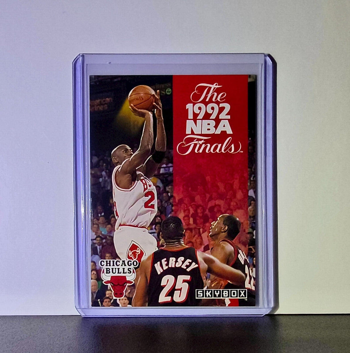Michael Jordan 1992-93 Skybox The 1992 NBA Finals #314 Card Chicago Bulls