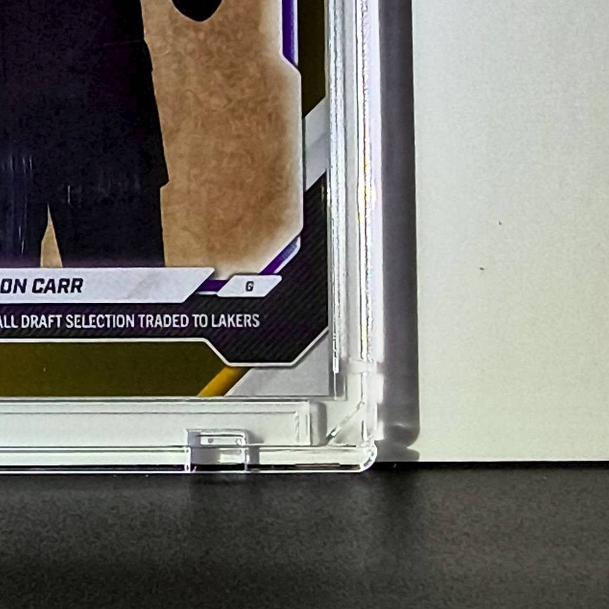Cameron Carr Rookie 2026-27 Topps NBA Draft #CCAR Gold Foil 30/50 Card LA Lakers