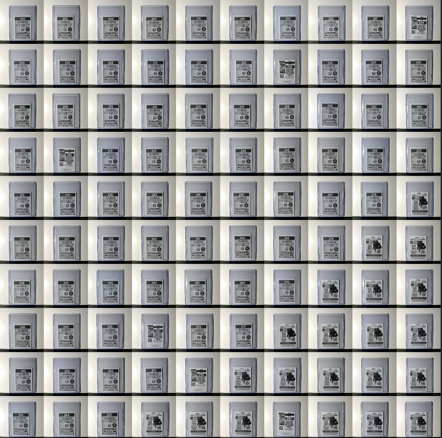 2025 Panini NFL Sticker Collection Complete 564 Football Sticker Set - Toploaded