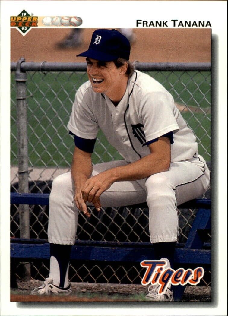 Frank Tanana 1992 Upper Deck MLB #605 Baseball Card Detroit Tigers