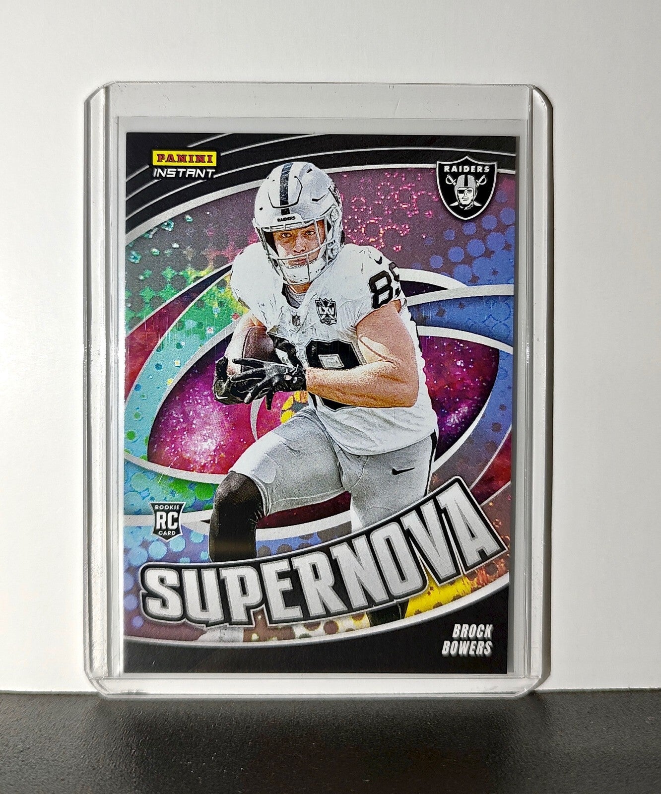 Brock Bowers Rookie 2024 Panini Supernova NFL #23 Football Raiders 1/451