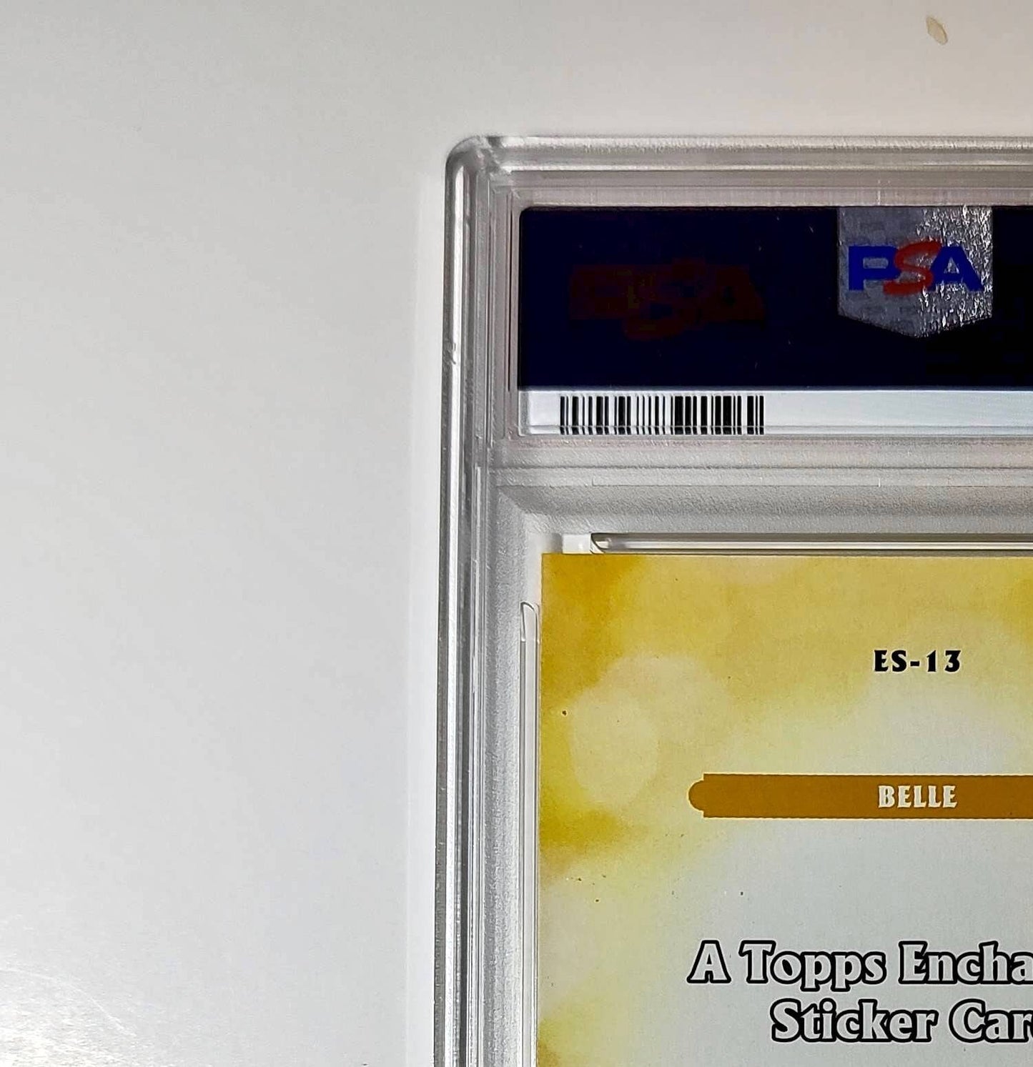 Belle 2025 Topps Disney #ES-13 Enchanted Sticker Beauty and the Beast PSA 9 MT