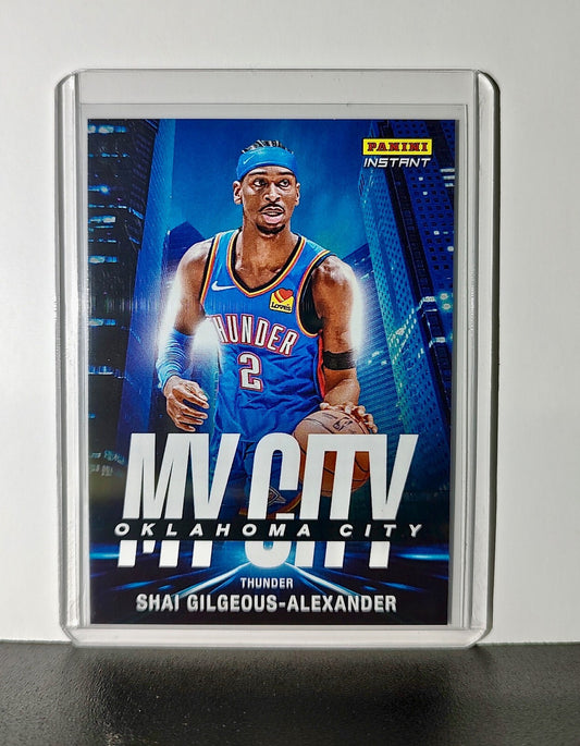 Shai Gilgeous-Alexander 2024-25 Panini MyCity NBA #6 Card Thunder 1/268