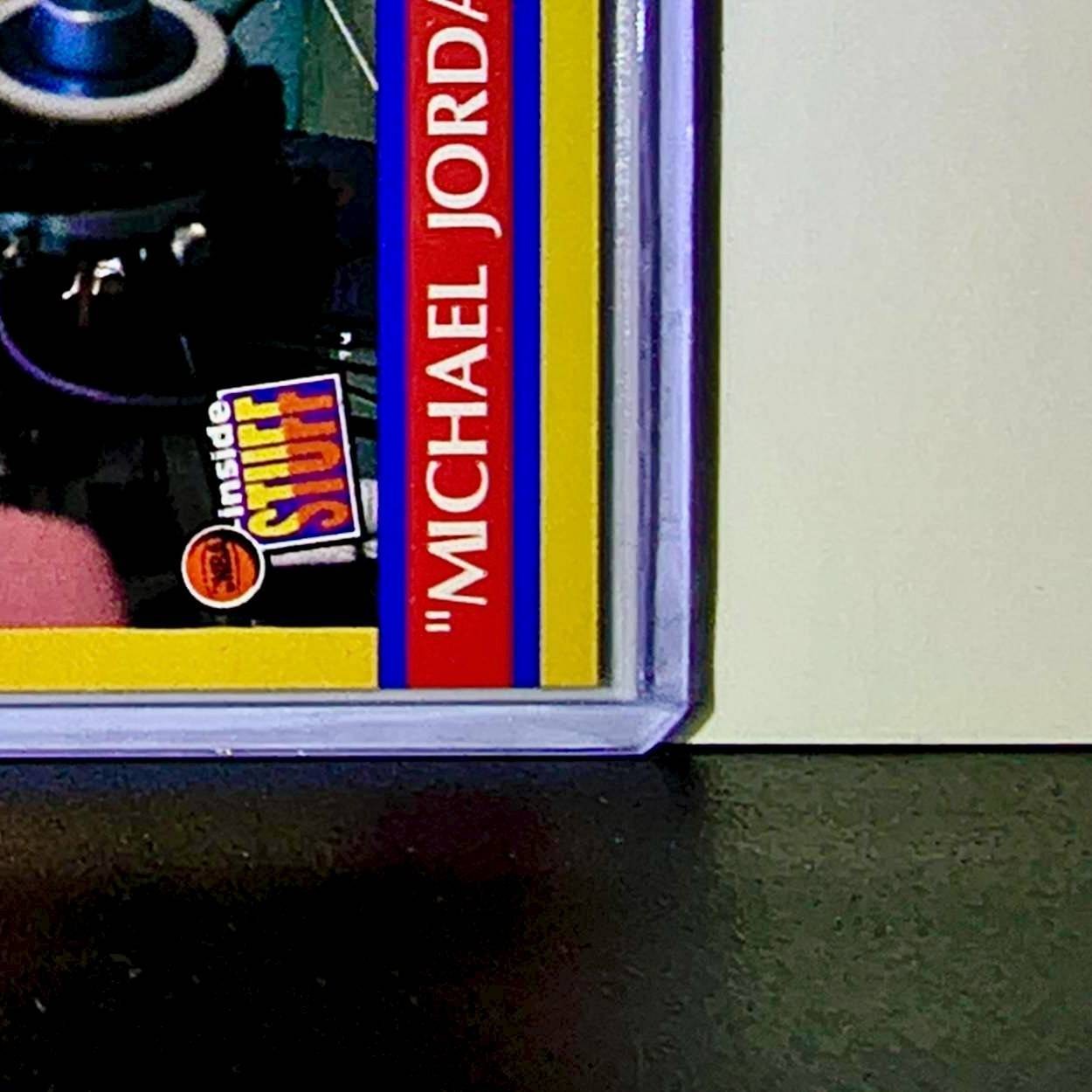 Michael Jordan 1990-91 NBA Hoops Jordan's Playground #382 Card Chicago Bulls