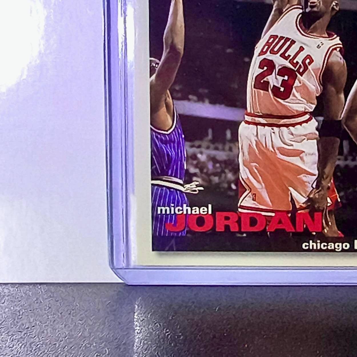 Michael Jordan 1995-96 Upper Deck Collector's Choice #45 Card Chicago Bulls